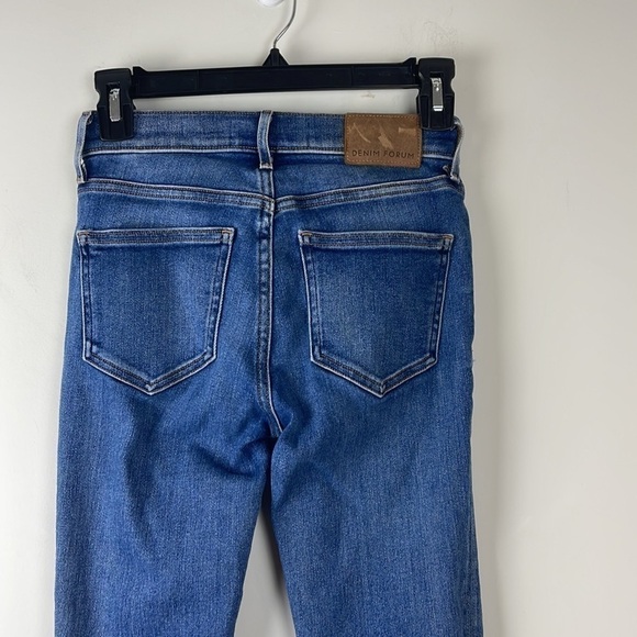 Denim Forum Nico Mid Rise Skinny Crop Size 25 - Picture 6 of 10